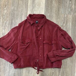 BDG Rust Button-Up Shirt
